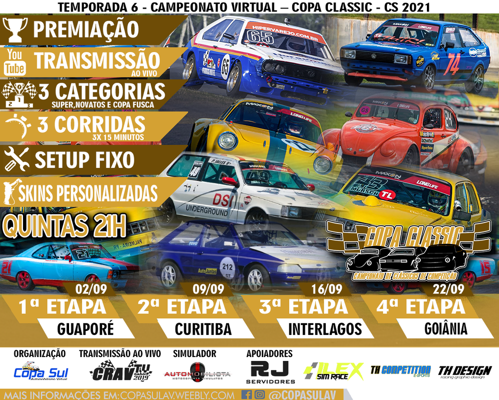 STOCK CAR – Grid de Largada – Curitiba/PR (7ª Etapa) – 2021 - Tomada de  Tempo